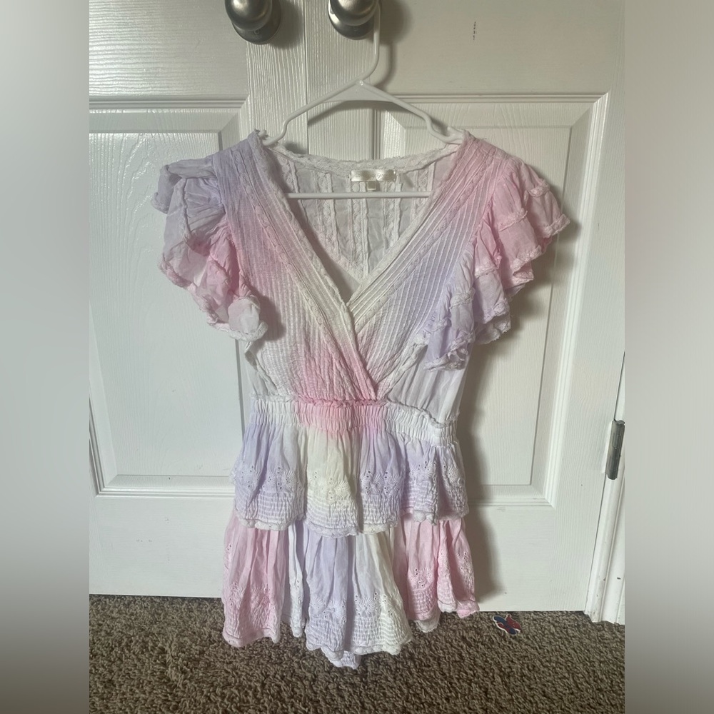 Love shack fancy mini dress